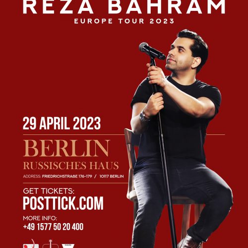 Reza Bahram live in Berlin